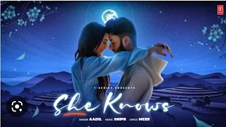 Aadil : She Knows (Official Video) | Snipr | Latest Punjabi Songs 2023 | Ak Music in mp