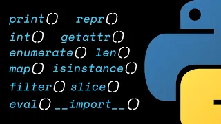 Every Python Function Method Explained in 7 Minutes
