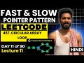 Day 457 Circular Array Loop Fast Slow Pointers Pattern DSA Pattern