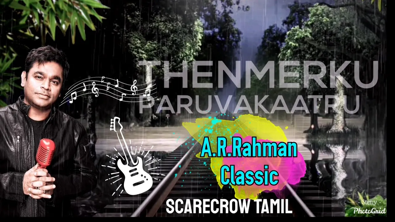 Thenmerku paruvakaatru lyrical video song||A.R.R.Rahman || Karuthamma || Unnikrishnan || K.S.Chithra