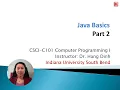 Java Basics - Part2