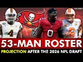 Buccaneers 53-Man Roster Projection After The 2026 NFL Draft UDFA Signings