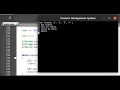 Student Management System C CodeBlocks GNU GCC