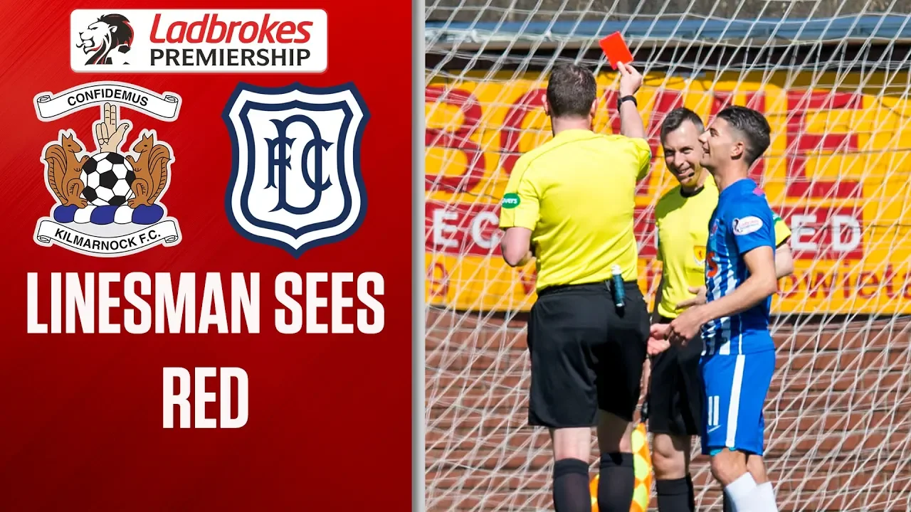 Referee shows red card to sick assistant! | Ladbrokes Premiership 2016/17
