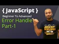 javascript bangla tutorial 61 how to handle error in JavaScript part-1