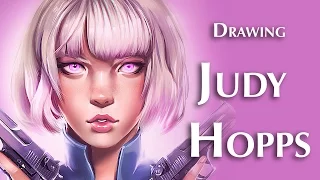 Drawing Judy Hopps