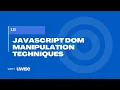 JavaScript DOM Manipulation Techniques