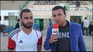 محمد ناجح مهاجم نادي سوهاج وحديث لقناة صدى البلد مع الإعلامي عصام محمود 