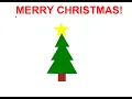 How to make a Merry Christmas Drawing Program in Python using Turtle