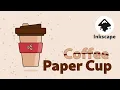 Inkscape Vector Drawing Tutorial - Coffee Paper Cup Drawing