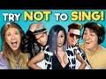 Download TEENS REACT TO TRY NOT TO SING ALONG CHALLENGE (Their Favorite Songs) mp4 3gp mp3 videos - waplic