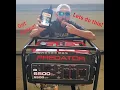 Adding oil for the first time - 6500 Predator gas generator
