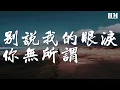 Download Lagu 東來東往 - 別說我的眼淚你無所謂『看我流淚 你頭也不回』【動態歌詞Lyrics】