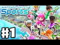Download Lagu Nintendo Switch Sports - Gameplay Part 1 - Volleyball! Badminton! Bowling! Soccer! Chambara! Tennis!