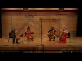 JS Bach: Sarabande from the 6th Cello Suite, BWV 1012. Colorado Cello Quartet
