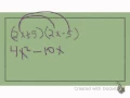 Multiplying sum and difference binomials