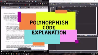 CSE111 Lab Polymorphism code explanation Java