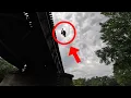Veka Train Bridge CLIFF JUMPING in Zelienople PA 4k 60fps Bridge Jump Flipping