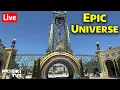 Download Lagu 🔴Live: We're BACK at EPIC Universe - Rides, Food, Shopping \u0026 More - Universal Studios Live Stream