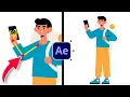 DUIK ANGELA IK Rigging in 2 Minute After Effects Quick Tutorial