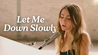 Let Me Down Slowly By Alec Benjamin Acoustic Cover By Jada Facer 