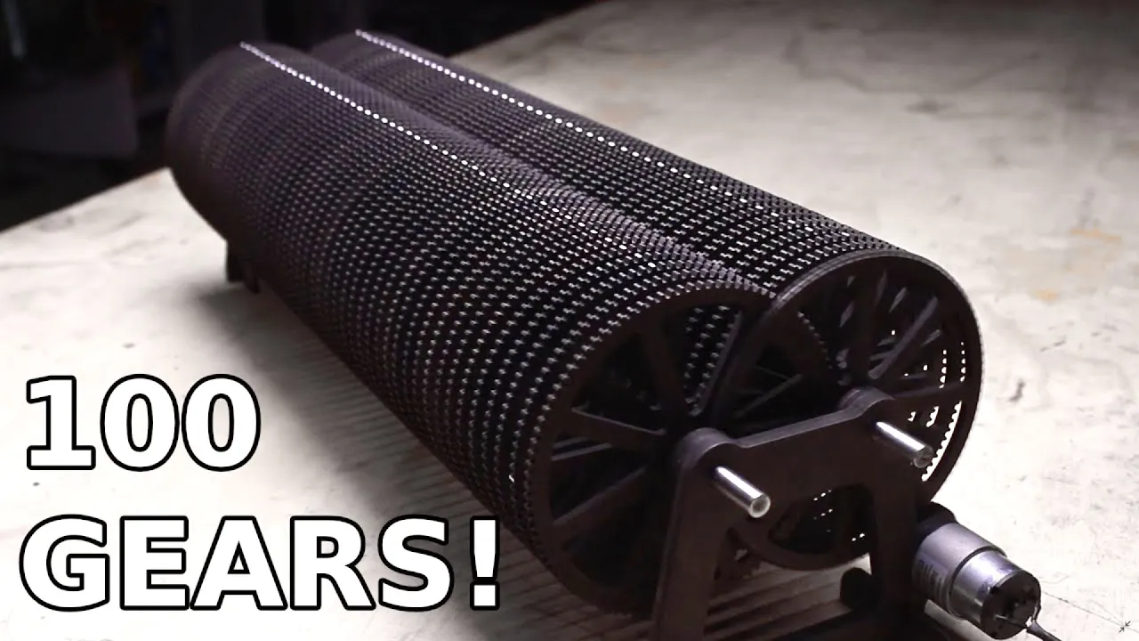 Here's What a Googol-to-One Gear Ratio Looks Like