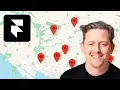 How to Embed Interactive Google Maps in Framer 100 Markers