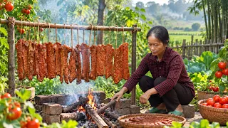 Peaceful Countryside Life in Vietnam and Traditional Home-Cooked Food | Gardening & Cooking