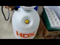 X 2 gallon sprayer relief valve leaking fix