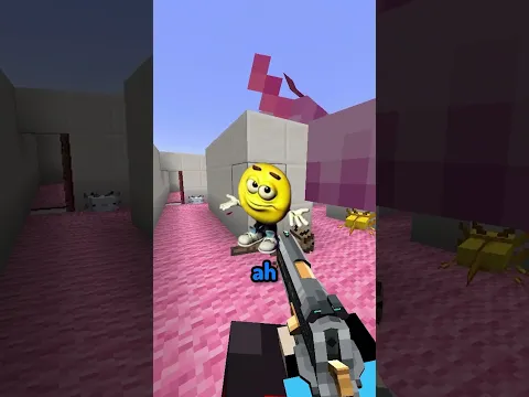 no se esforzó  #minecraft #shorts