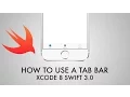How To Use A Tab Bar In Xcode 8 Swift 3 0