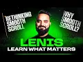 Lenis - Learn What Matters Smooth Scrolling in Web