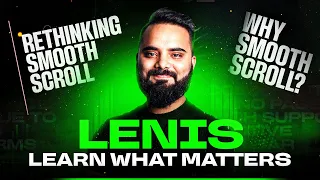 Lenis - Learn What Matters Smooth Scrolling in Web