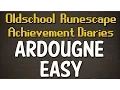 Ardougne Easy Achievement Diary Guide Oldschool Runescape