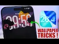 5 iPhone Wallpaper TRICKS You Must Try 2026
