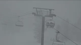 Atmospheric River brings massive snowfall to Mammoth and surrounding mountains