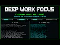 Late Night Debugging Deep Work Music - Flow State Coding Session