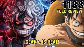 full review one piece 1188 akhirnya gear 6 luffy bangkit puncak kekuatan sun god nika 