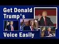 Guide Get Donald Trump s Voice Via AI Voice Generator to Say Anything