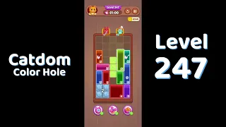 Catdom Color Hole Level 247 Screenshot