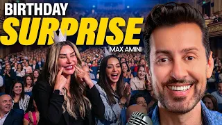 Birt ay Surprise Max Amini Stand-up Comedy
