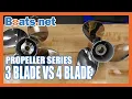 3 Blade vs 4 Blade Propellers What s the Difference Between 3 and 4 Blade Outboard Props