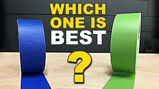 Which Masking Tape is the Best?  Let's find out! Frog, Duck Pro, Stik Tek, 3M, Scotch, Dollar Gen. 