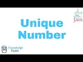 How to check a number is Unique number or not Numbers JAVA ICSE