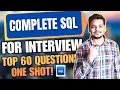 Complete SQL Queries for TCS Interviews One Shot Preparation SQL 60 Questions Queries