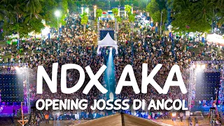 ndx aka opening josss ditinggal rabi live perform di pantai festival ancol 