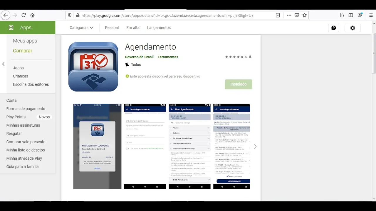 AGENDAMENTO RFB - DÚVIDAS #67