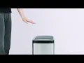 SANIWISE 13 Gallon Touchless Automatic Sensor Trash Can With Lid Garbage Bin Kitchen Home Office