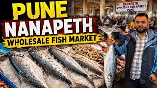 Pune Nana Peth Wholesale Fish Market Fresh Fish at Cheapest Prices Fresh Seafood Paradise