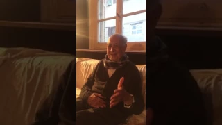 لقاء خاص مع الأديب وديع فلسطين 